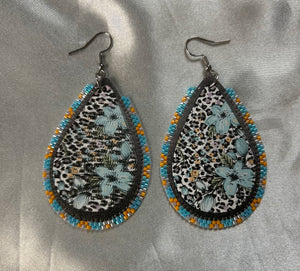Beaded Dangle Earrings