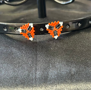Beaded Small Stud Earrings