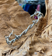 Sterling Silver Barbed Wire Bracelet
