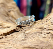 Sterling Silver Ring w/ Sleeping Beauty Turquoise size 8.5