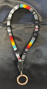 Beaded Wristlet Keychains