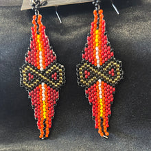 Brick Stitch Dangle Earrings