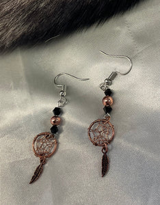 Dream Catcher Dangle Earrings