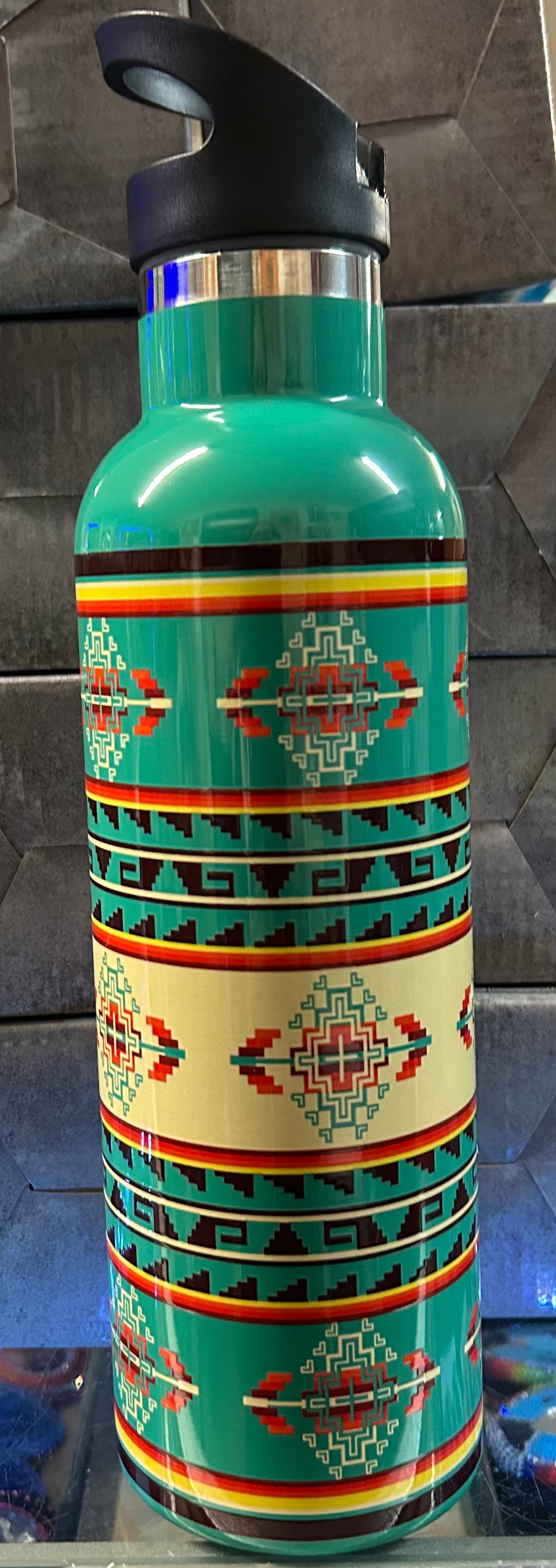 24oz Native Print Utility Water Bottle