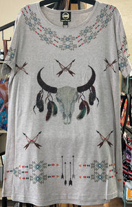Short Sleeve Skull T-Shirt