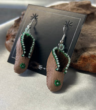 Moccasin  Dangle Earring