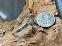 Sterling Silver w/ Kingman Turquoise Baby Cuff