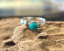 Sleeping Beauty Turquoise Sterling Silver Rings*