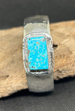 Raindrop Turquoise Sterling Silver Bracelet