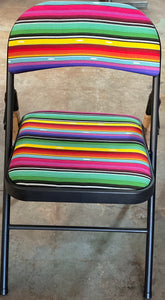 Native Print Folding Chairs