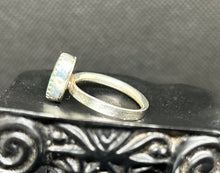 Emerald Valley Turquoise Sterling Silver Ring Sz.5.5