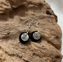 Heart and Round Earrings