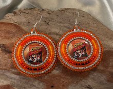 Hand Crafted Powwow Bling Earrings