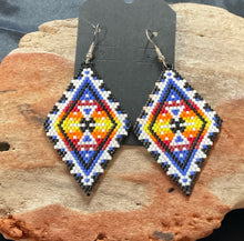 Brick Stitch Dangle Earrings *