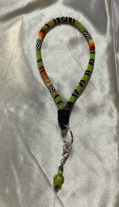 Beaded Wristlet Keychains