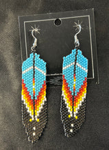 Brick Stitch Dangle Earrings