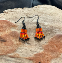 Small Beaded Dangle Earrings