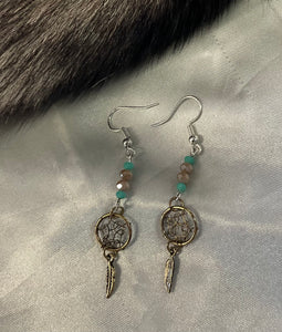 Dream Catcher Dangle Earrings