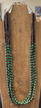 Santo Domingo 4-Strand Cripple Creek Turquoise 22" Necklace