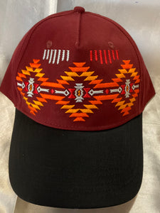 Native Embroidered  Snap Back Ball Cap