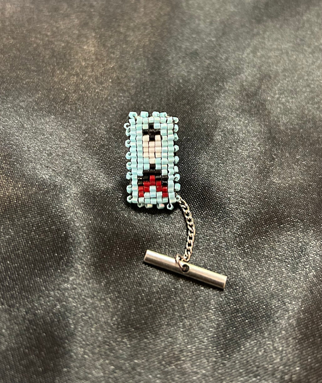 Beaded Tie-Pin