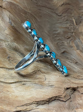 Sterling Silver Ring w/ Sleeping Beauty Turquoise