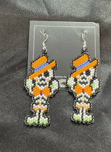 Brick Stitch Dangle Earrings *