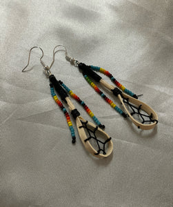 Miniature Stick Ball Earrings