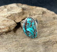 Red Mountain Turquoise Sterling Silver Ring
