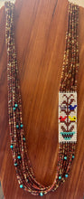 Beaded 28" Navajo Necklace