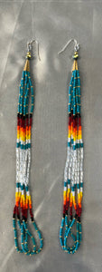 Beaded Dangle Earrings