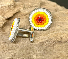 Beaded Cuff Links