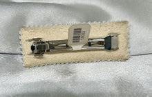 Beaded Hair Barrette 2.5"