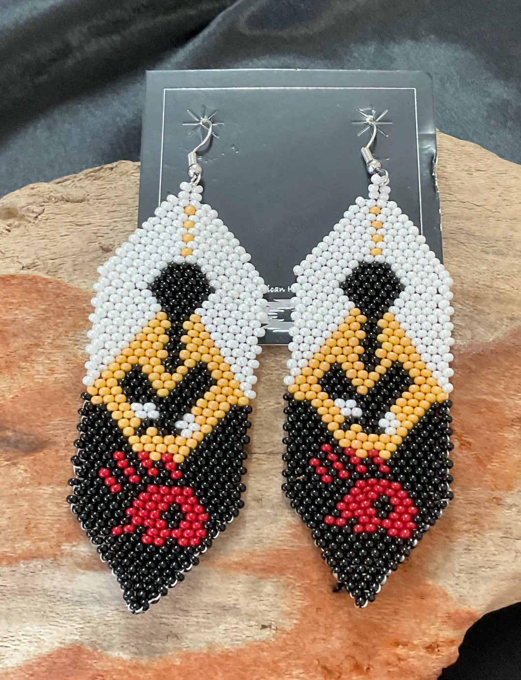 Brick Stitch Dangle Earrings *