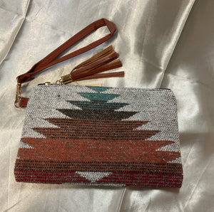 5x8 Native Print Wristlet