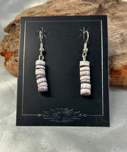 Wampam Shell Dangle Earrings