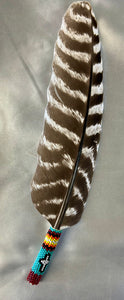 Beaded Feathers