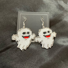 Brick Stitch Dangle Earrings *
