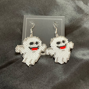 Brick Stitch Dangle Earrings *
