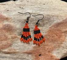 Small Beaded Dangle Earrings