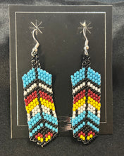 Brick Stitch Dangle Earrings