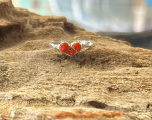 Red Coral Rings