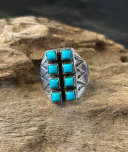 Men’s Turquoise & Multi-Stone Sterling Silver Rings