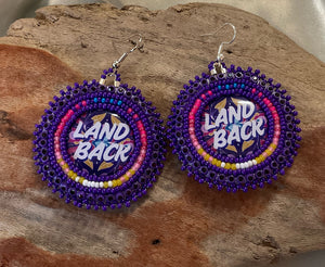 Hand Crafted Powwow Bling Earrings