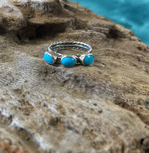 Sleeping Beauty Sterling Silver Turquoise Rings