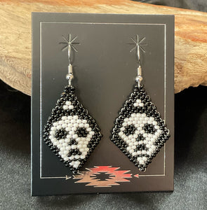 Brick Stitch Dangle Earrings *