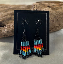 Small Beaded Dangle Earrings