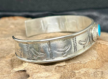 Sleeping Beauty Turquoise Sterling Silver Bracelet