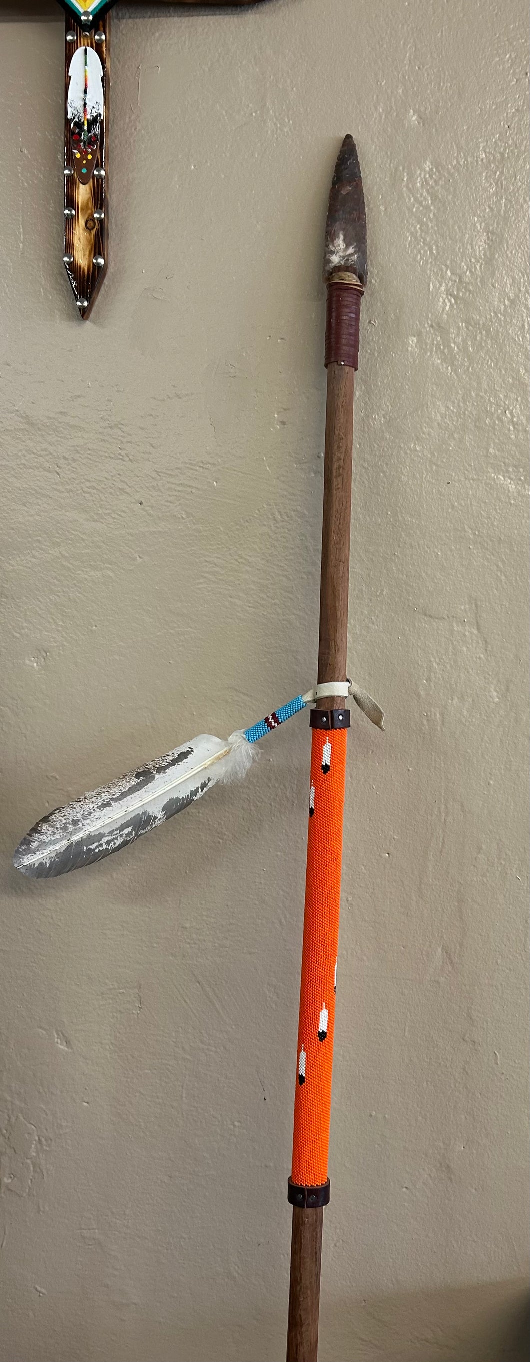 Large Beaded Spears