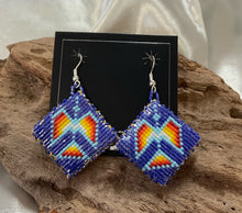 Beaded Water Bird Earrings